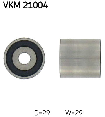 SKF Vezetőgörgő, vezérműszíj VKM21004_SKF